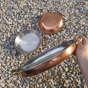 Copper Pan Set